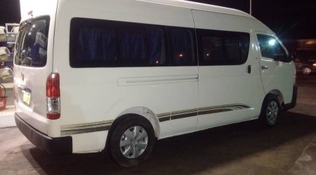 Toyota Hiace 14-Passenger Bus Rent